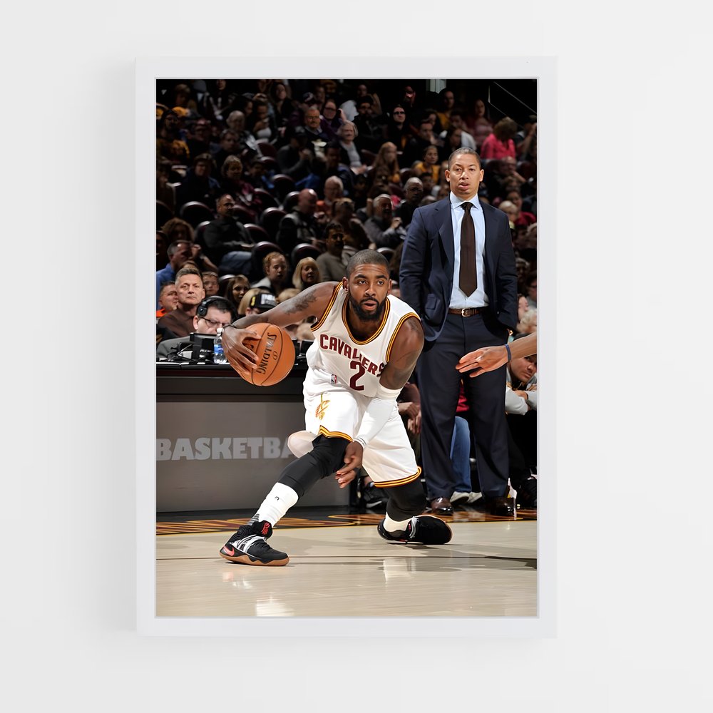 Poster Kyrie de irving – affiche Basketball (vue 3)